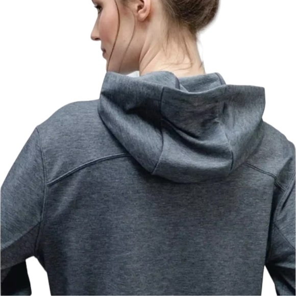 Ministry Of Supply Unisex XXXS Fusion Terry For All Hoodie Gray 4 Way Stretch - Picture 7 of 12